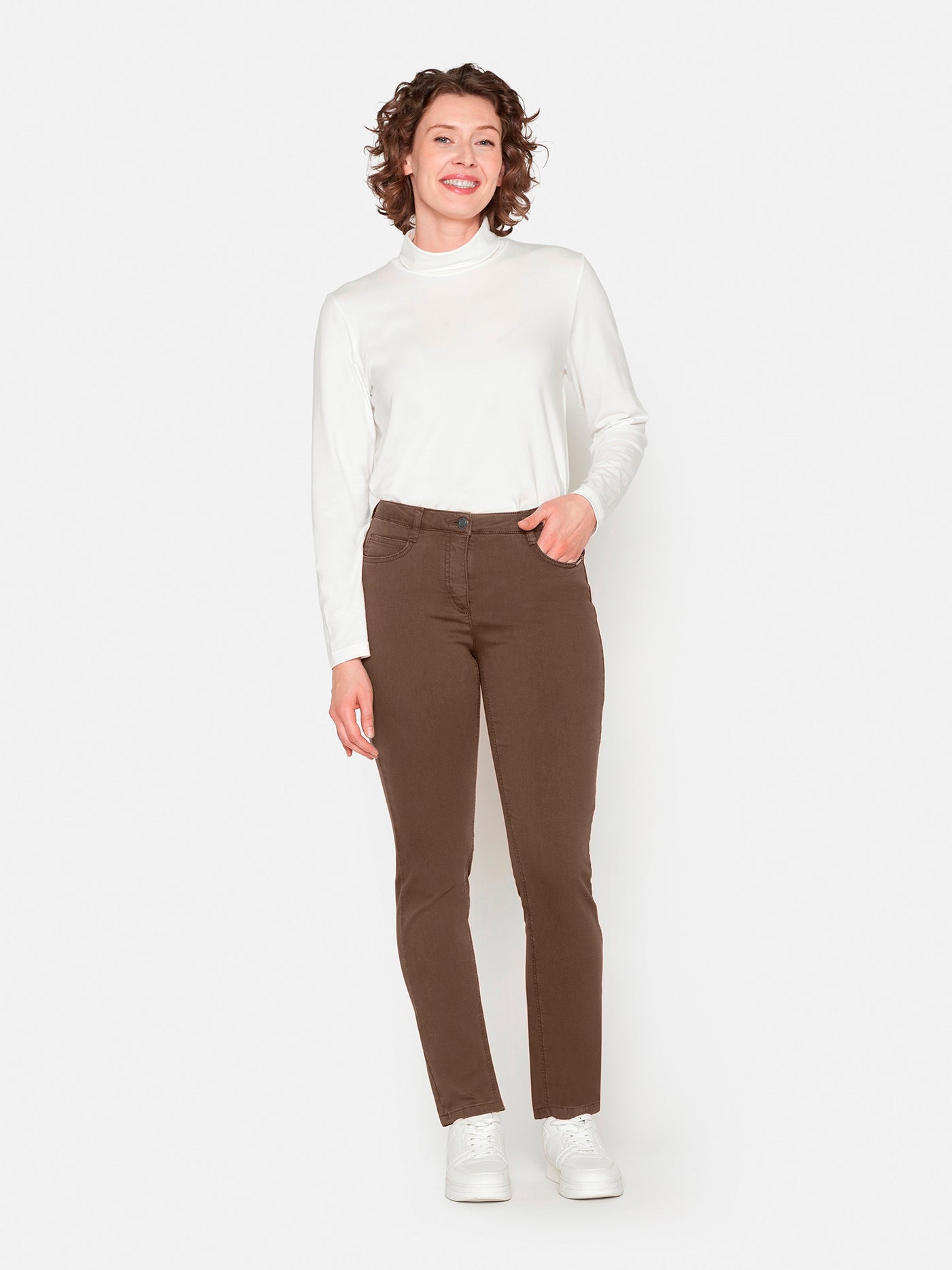 Jeans Superstretch Madelaine - Chocolate