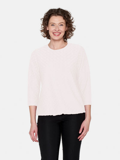 T-shirt - Råhvid