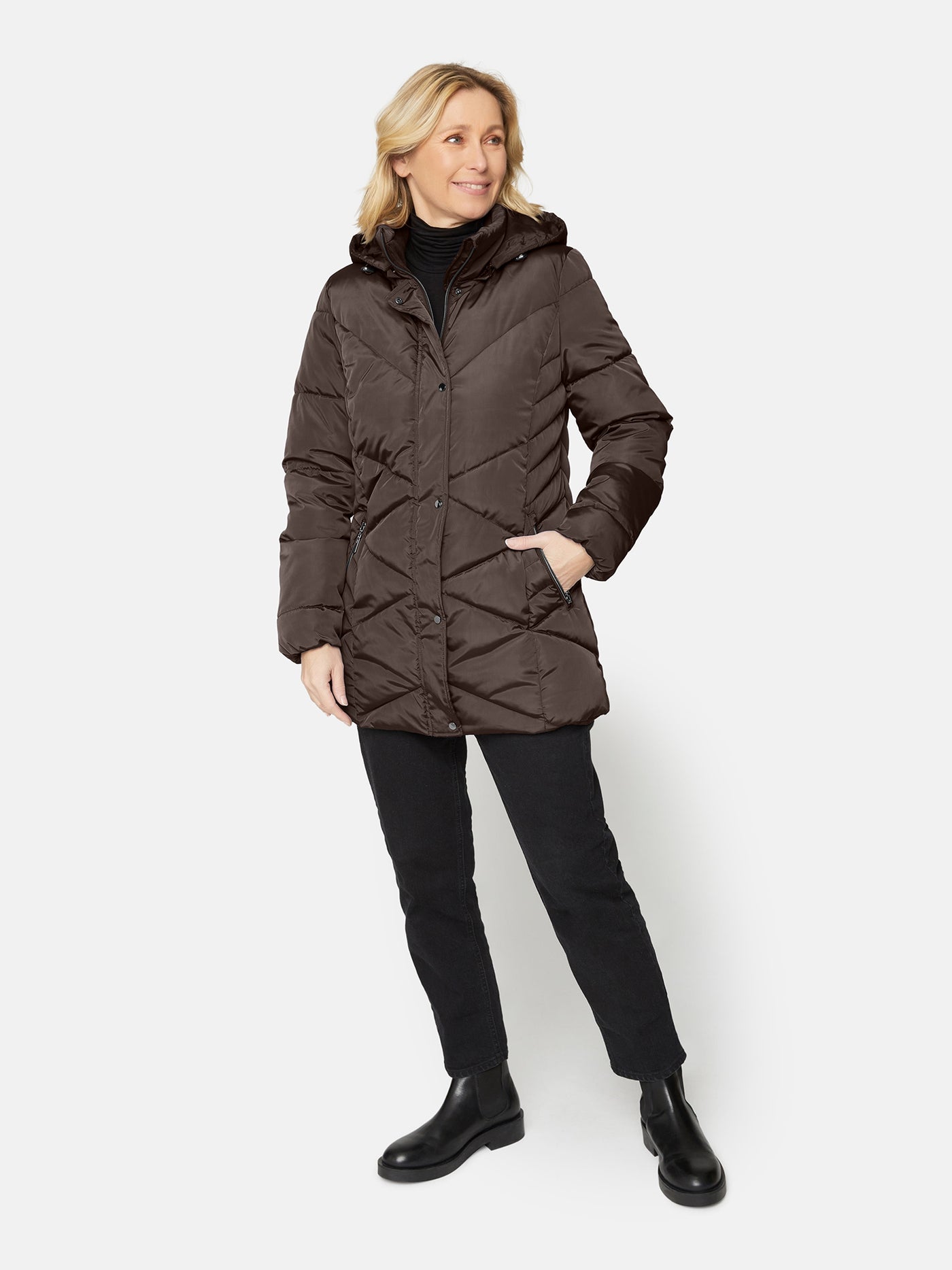 Jakke - Chocolate Brown