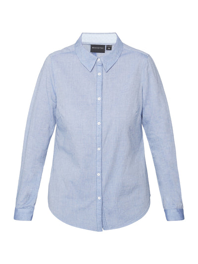 Skjorte - Chambray Blue