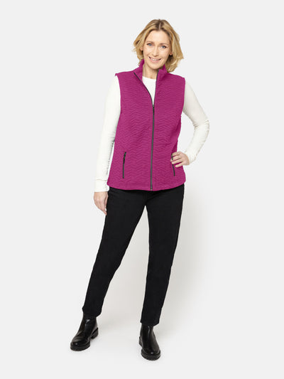 Vest - Fuchsia Red