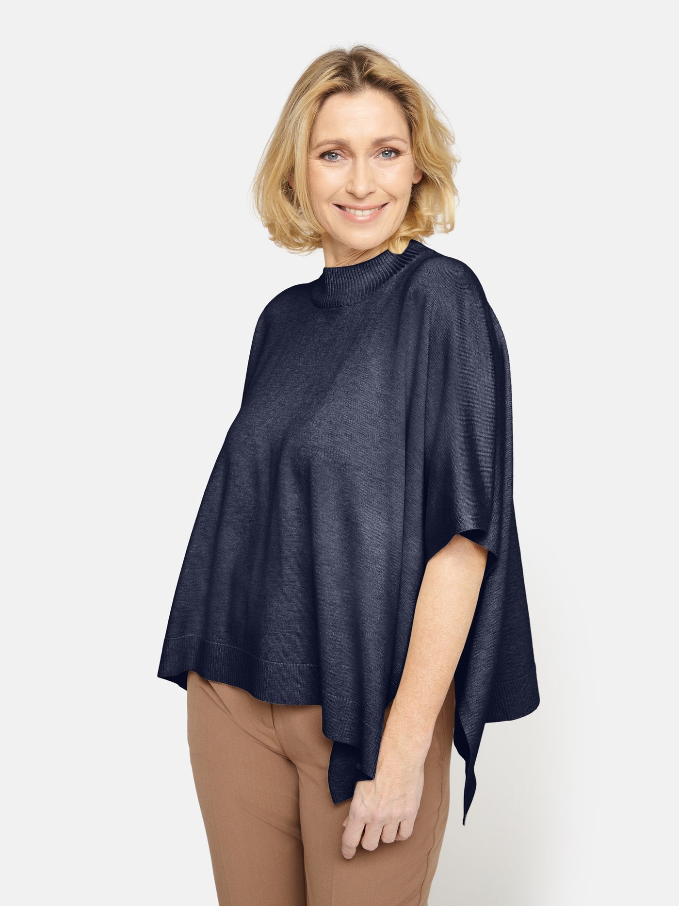 Poncho - Midnight Blue