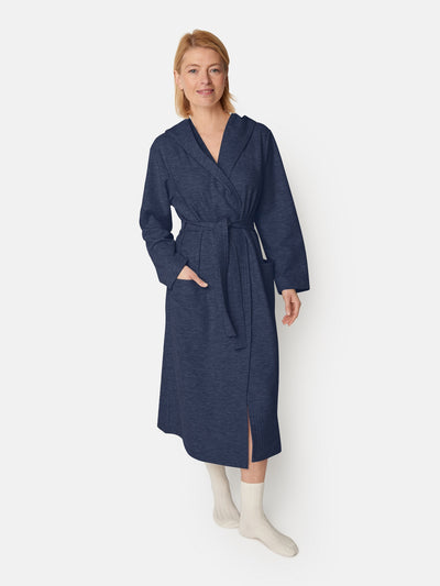 Morgenkåbe - Navy Blue