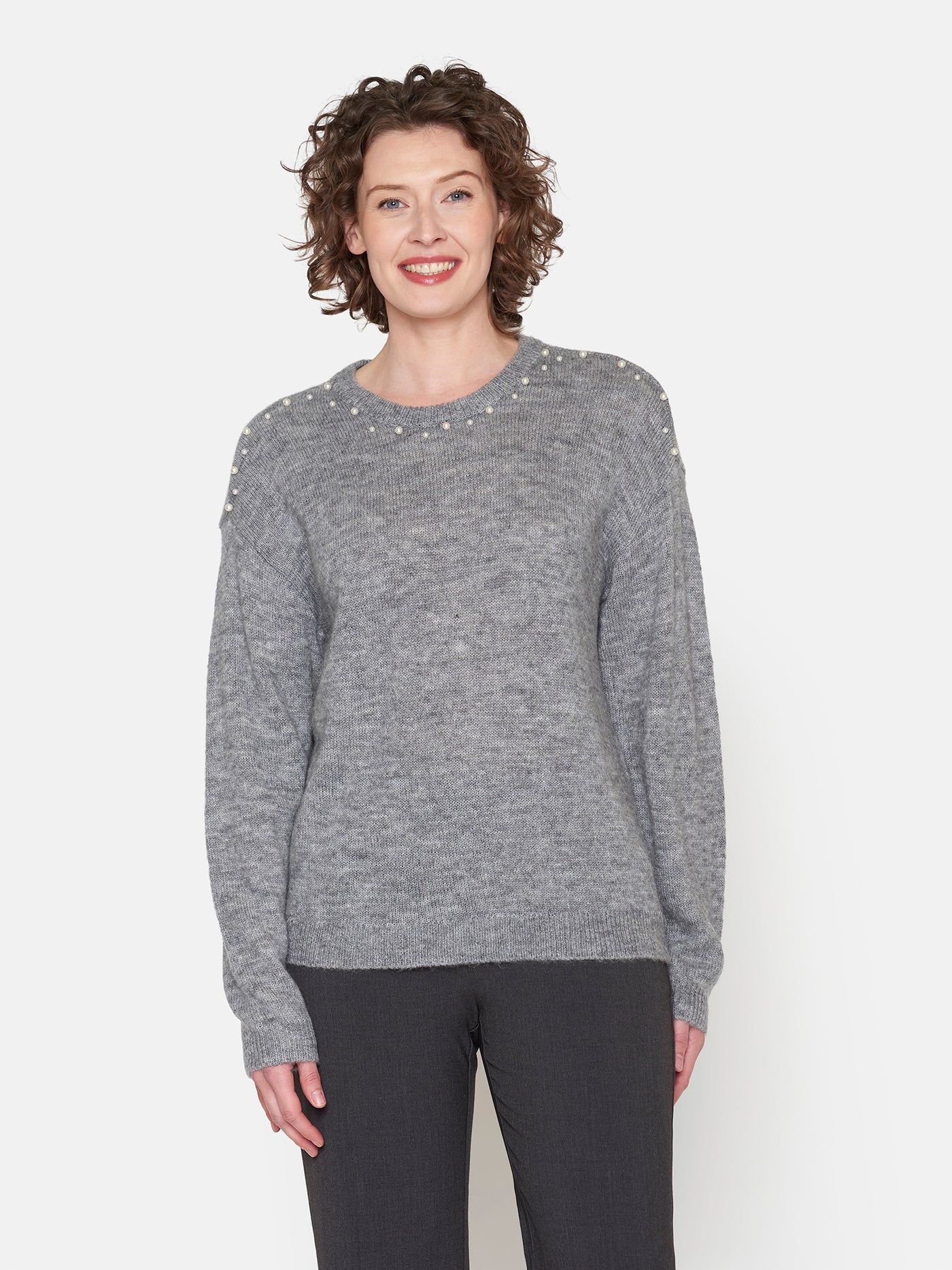 Pullover - Grey mell