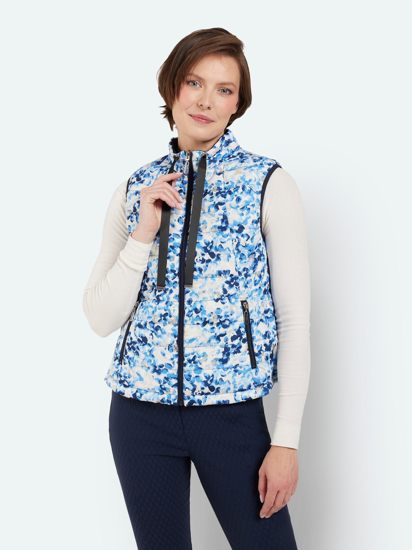 Reversible Waistcoat - Midnight Blue