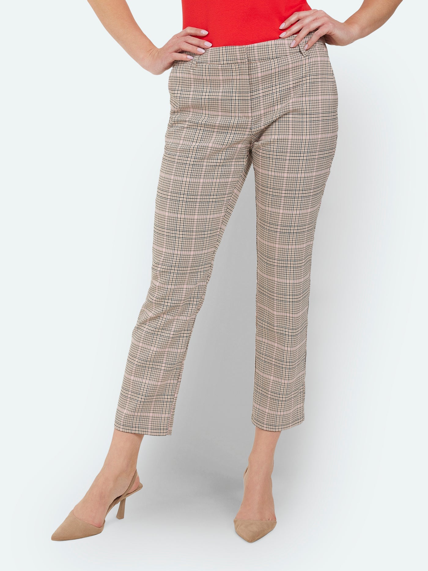 7/8 Length Pants - Sand mell.