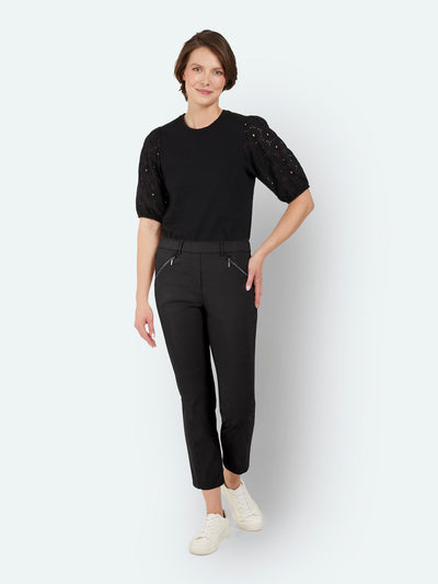 7/8 Pants - Black