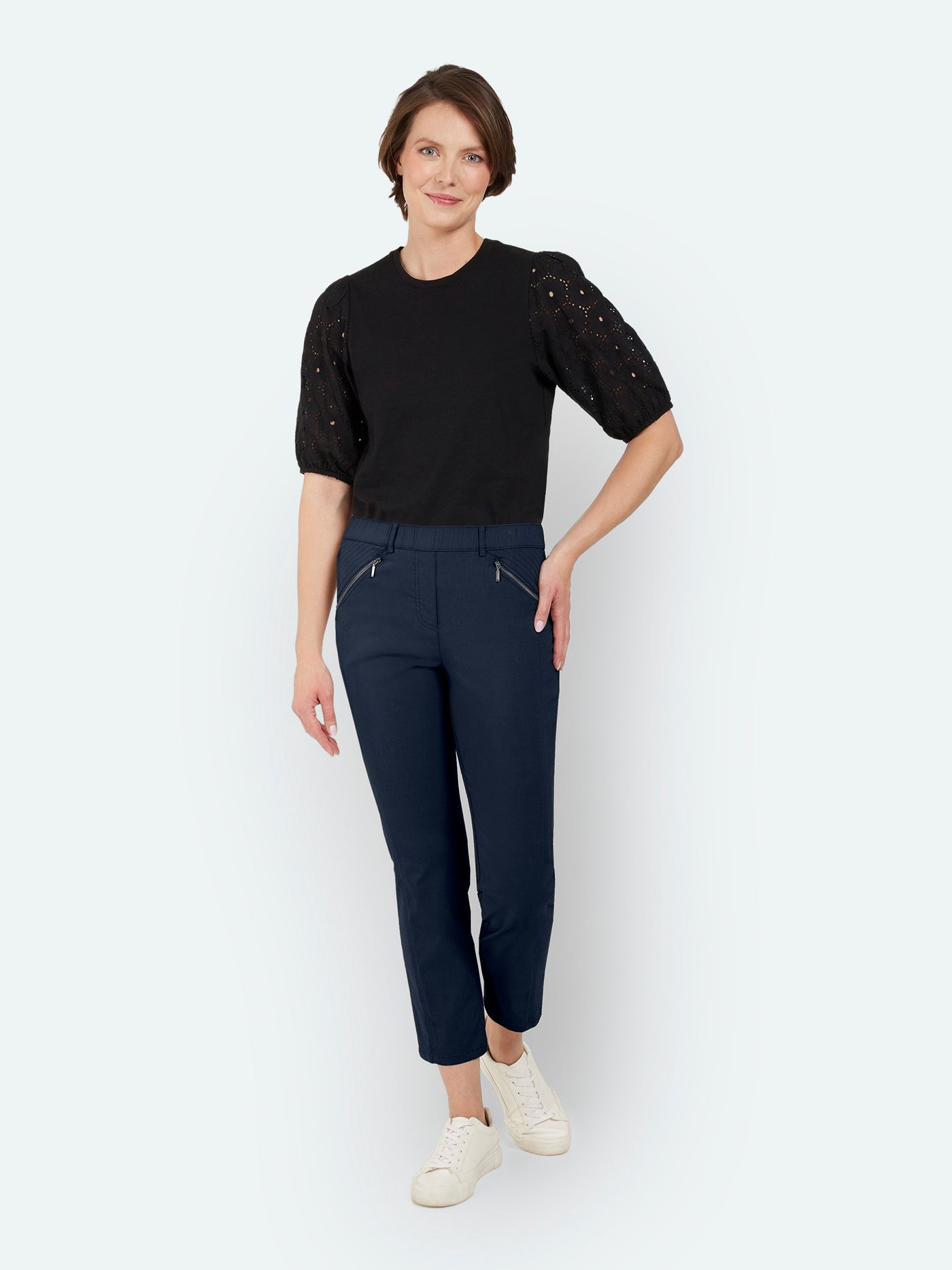 7/8 Pants - Midnight Blue