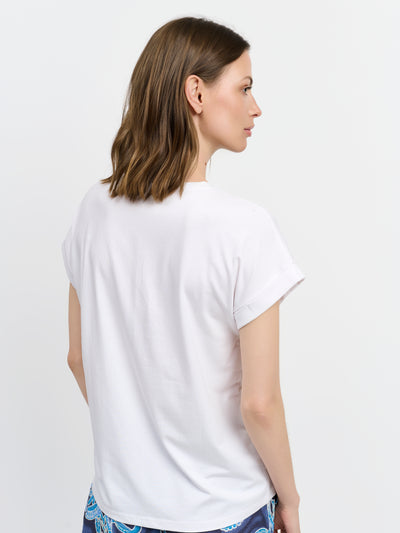 T-shirt - Hvid