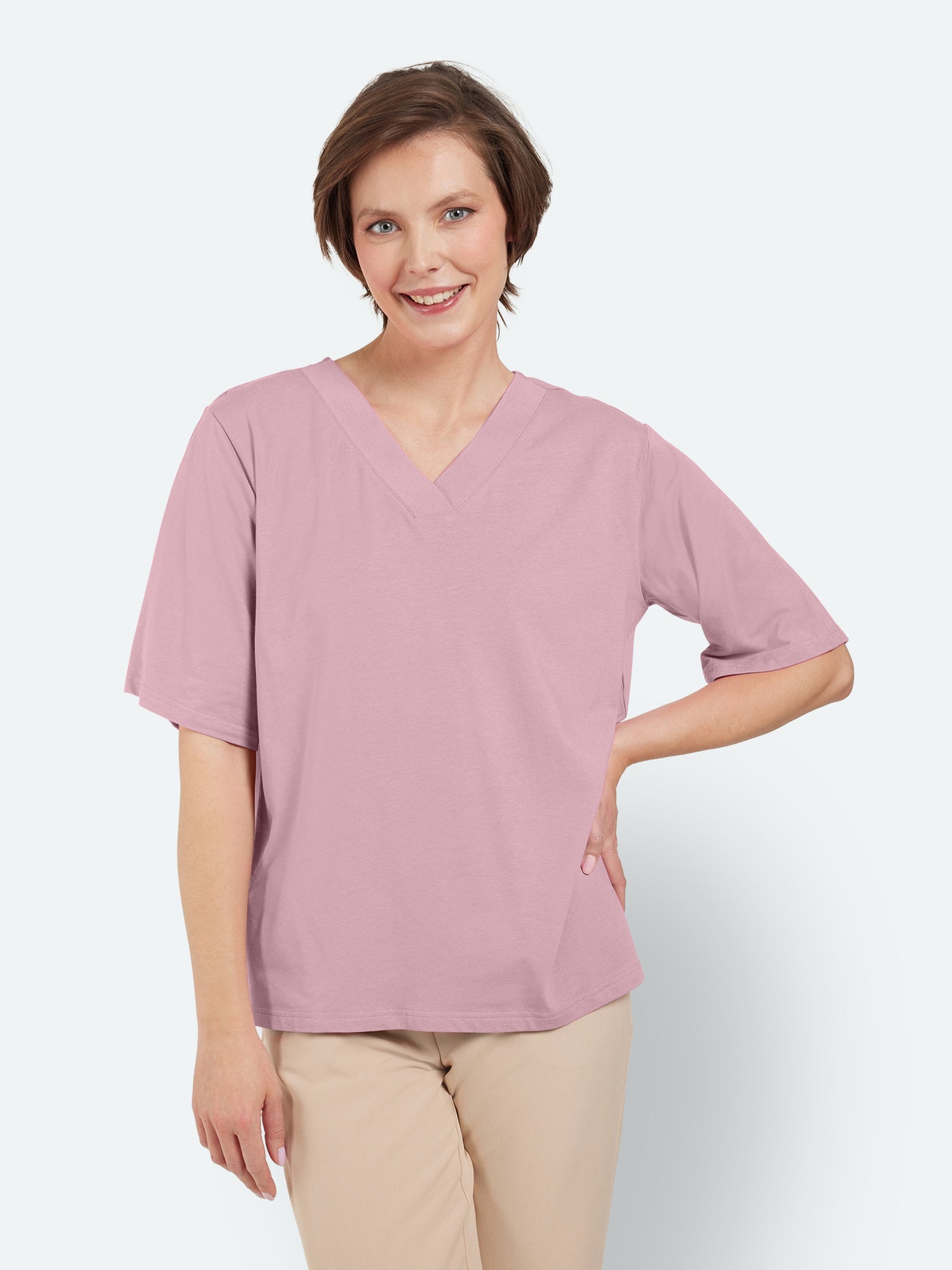 T-shirt - Bleached Pink