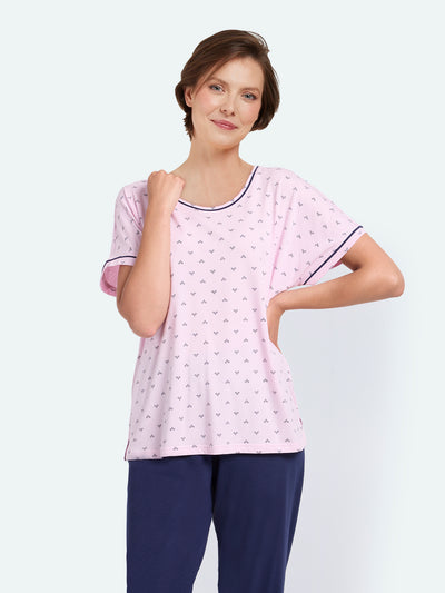 Pyjamas - Rosa / Navy