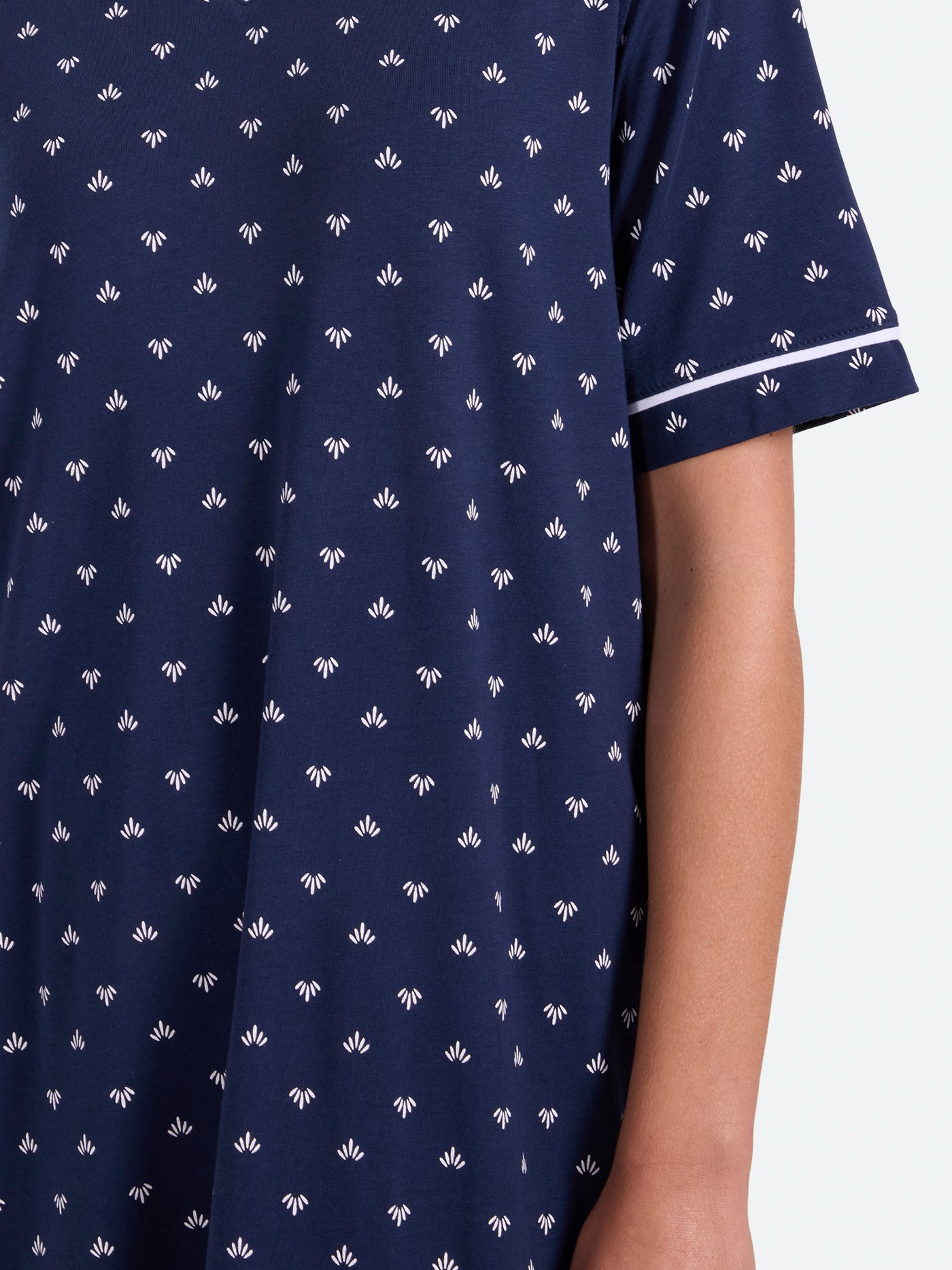 Night Dress - Navy Blue