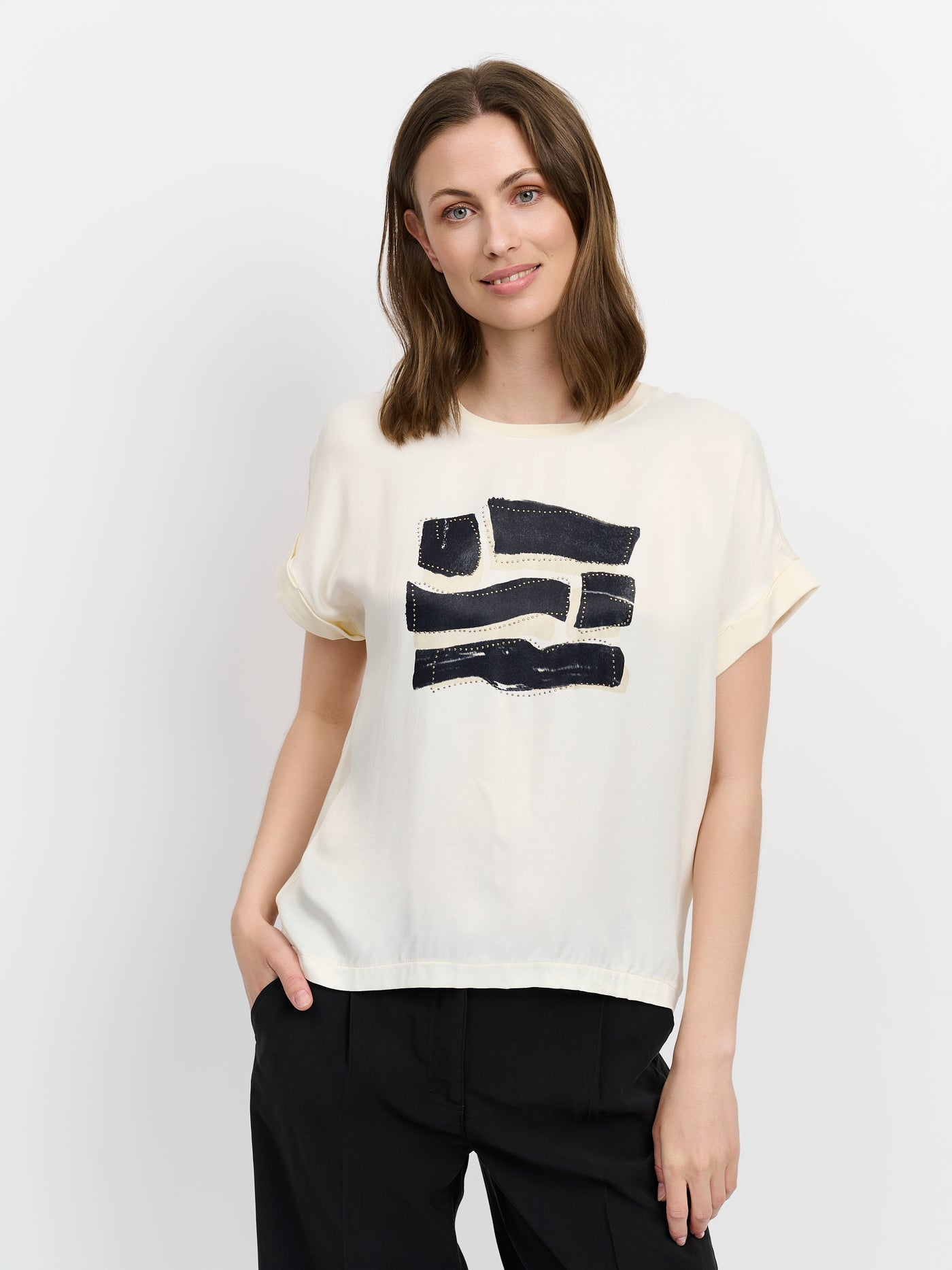 T-shirt - Råhvid
