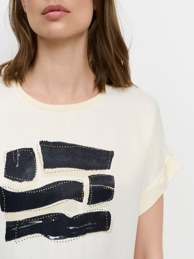T-shirt - Råhvid