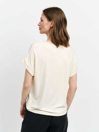 T-shirt - Råhvid