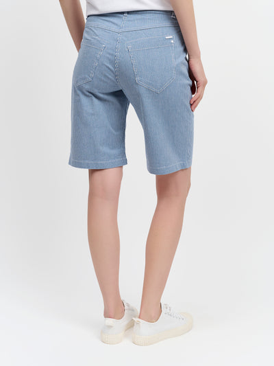 Shorts - Blå - Stribet
