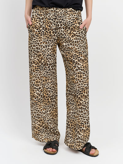 Bukser- Leopard Print