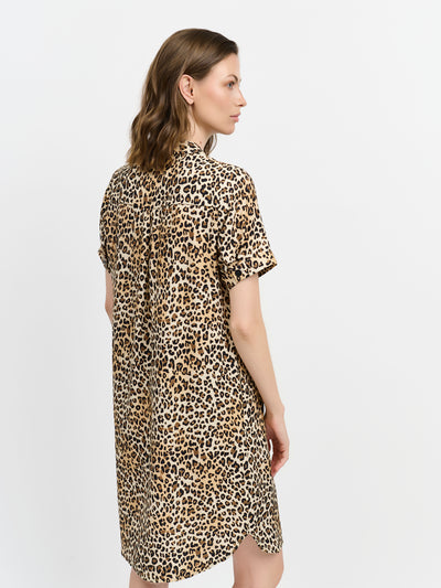 Kjole - Leopard Print