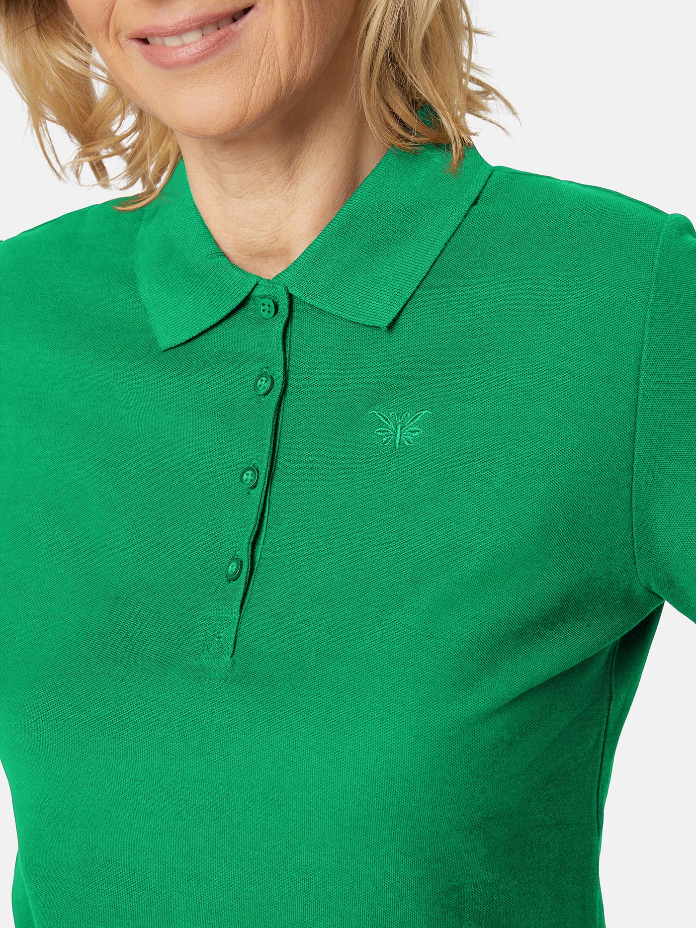 Polo-t-shirt - Bright Green