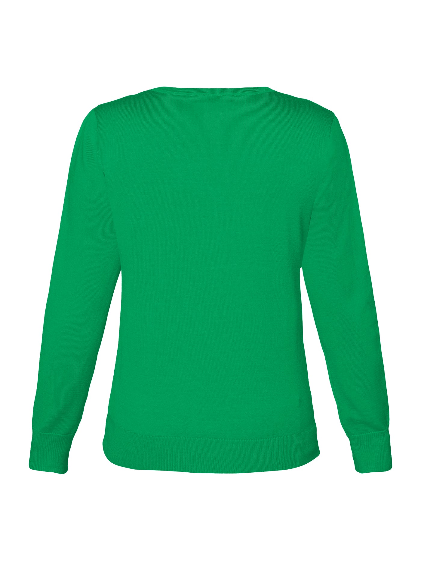 Pullover Med V-hals - Bright Green