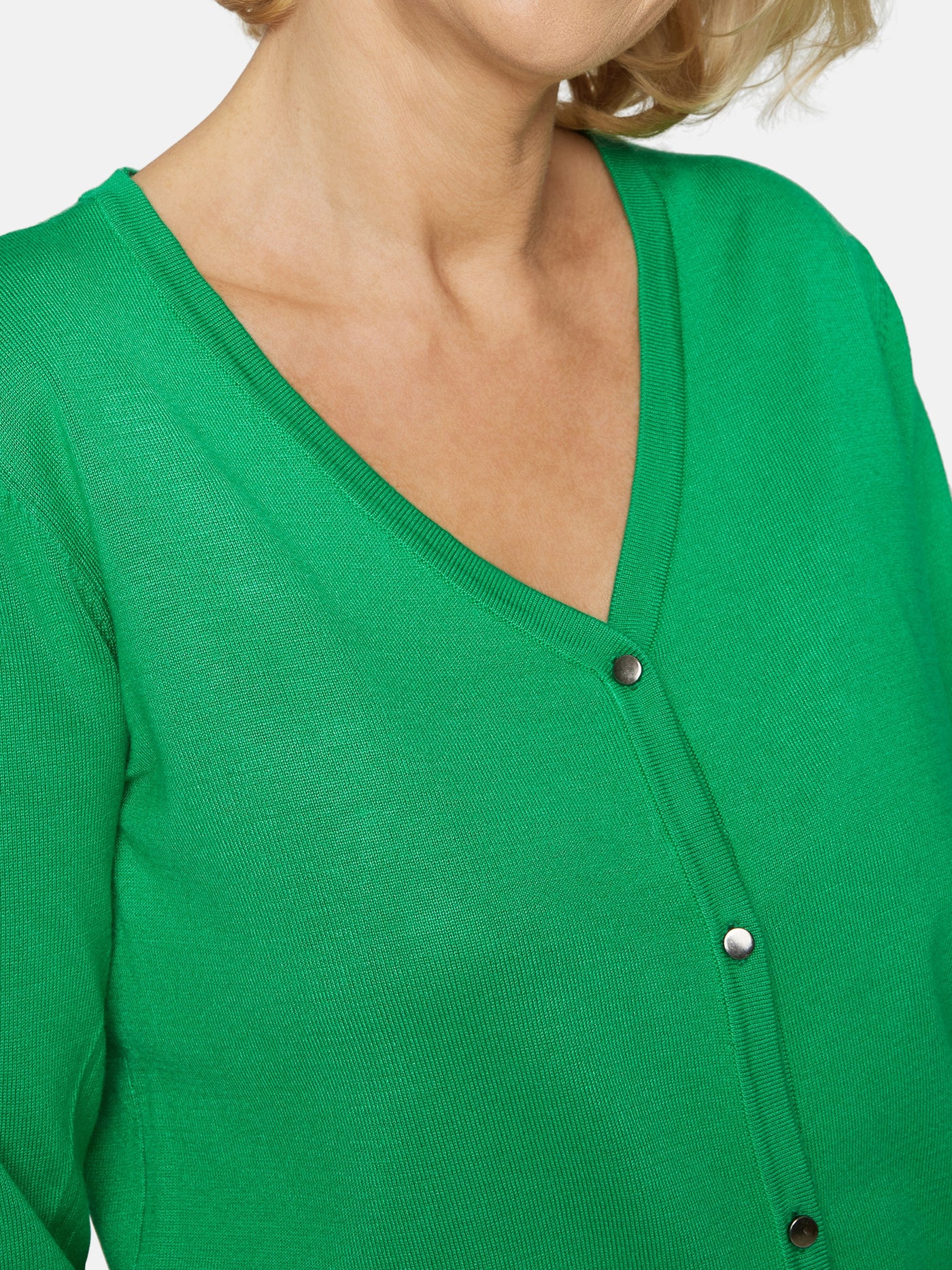 Cardigan - Bright Green