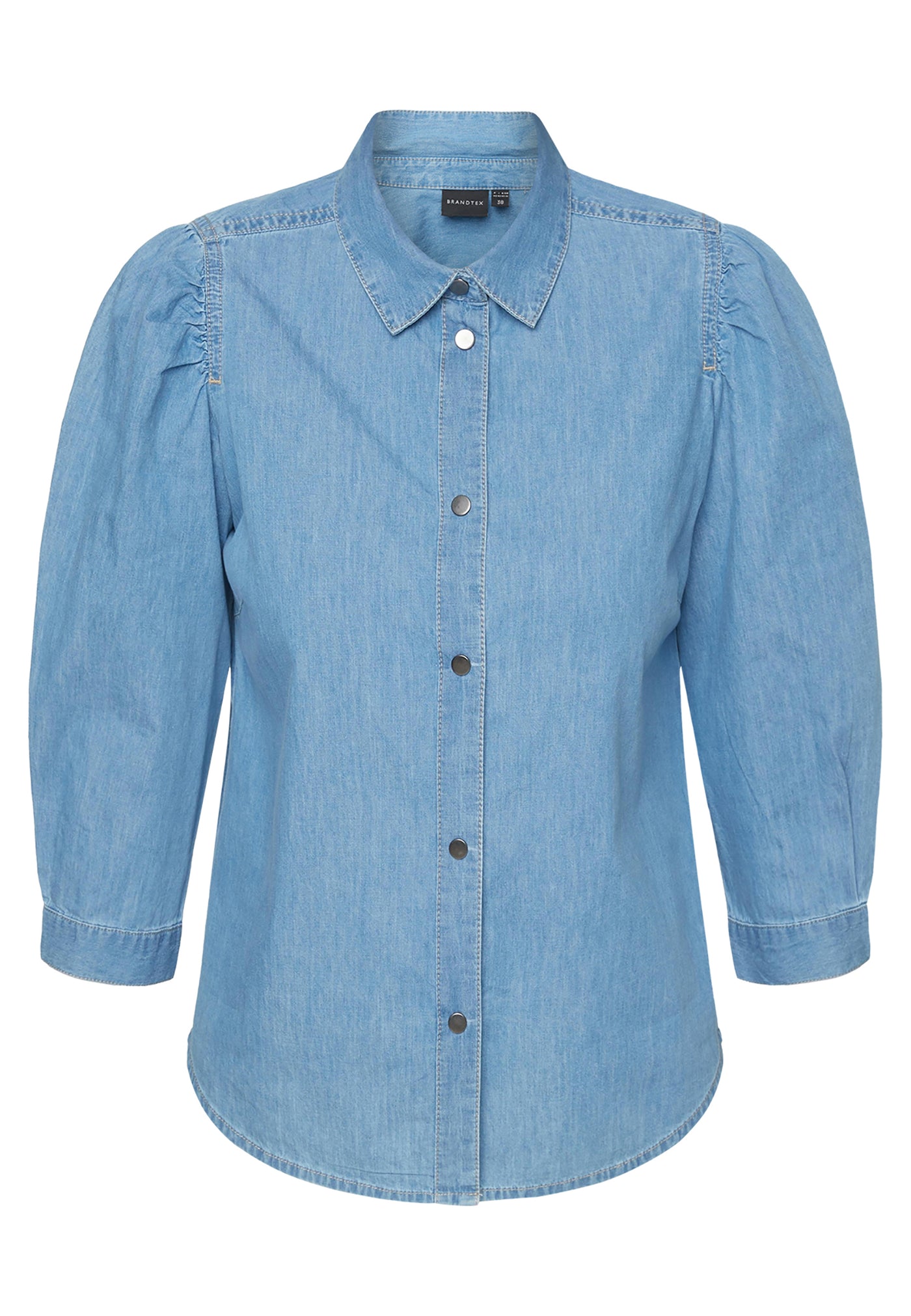 Skjorte - Medium Blue Denim
