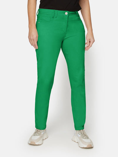 Bukser Madelaine Straight Leg - Bright Green