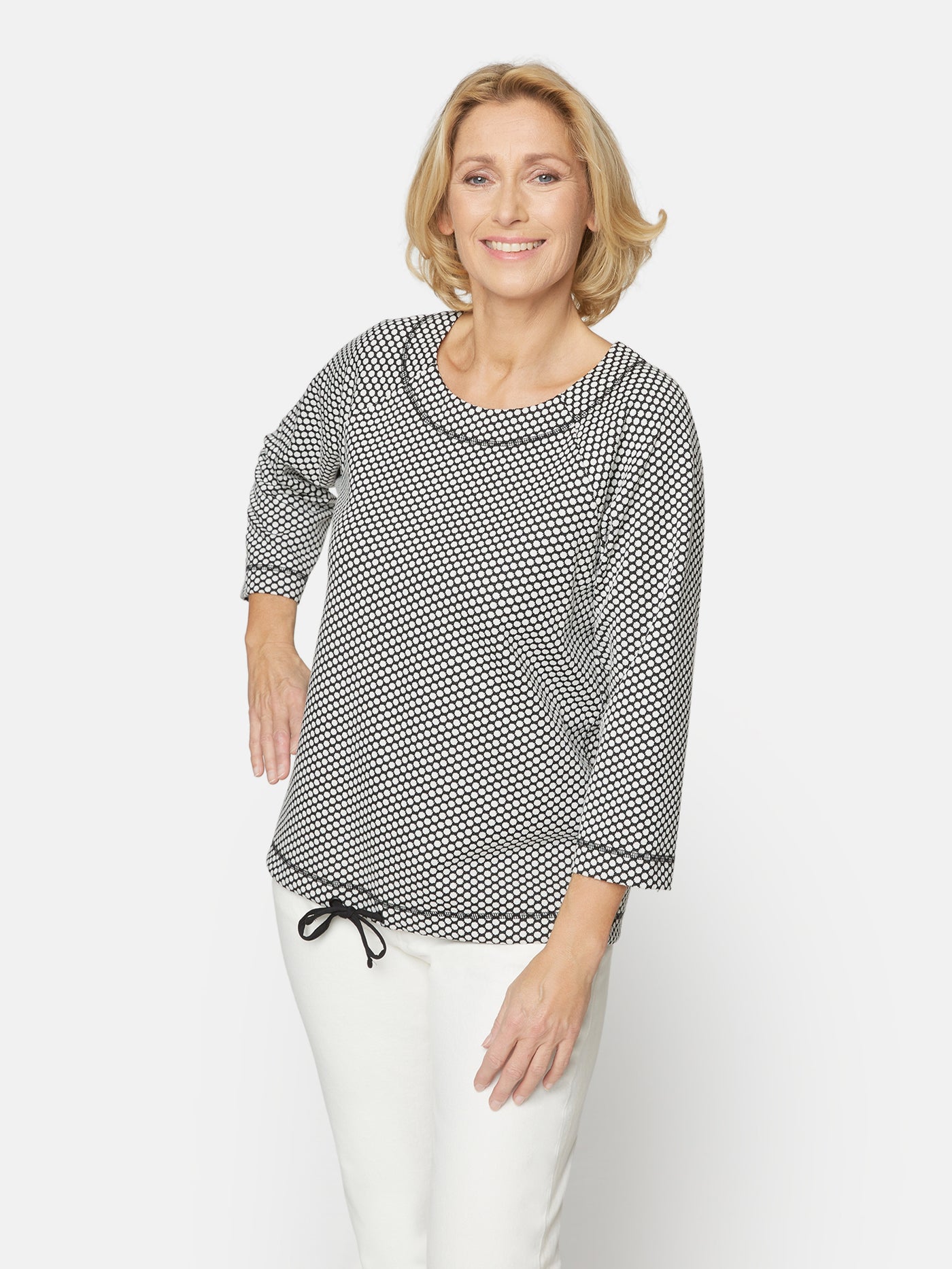 Bluse, Sweat - Black