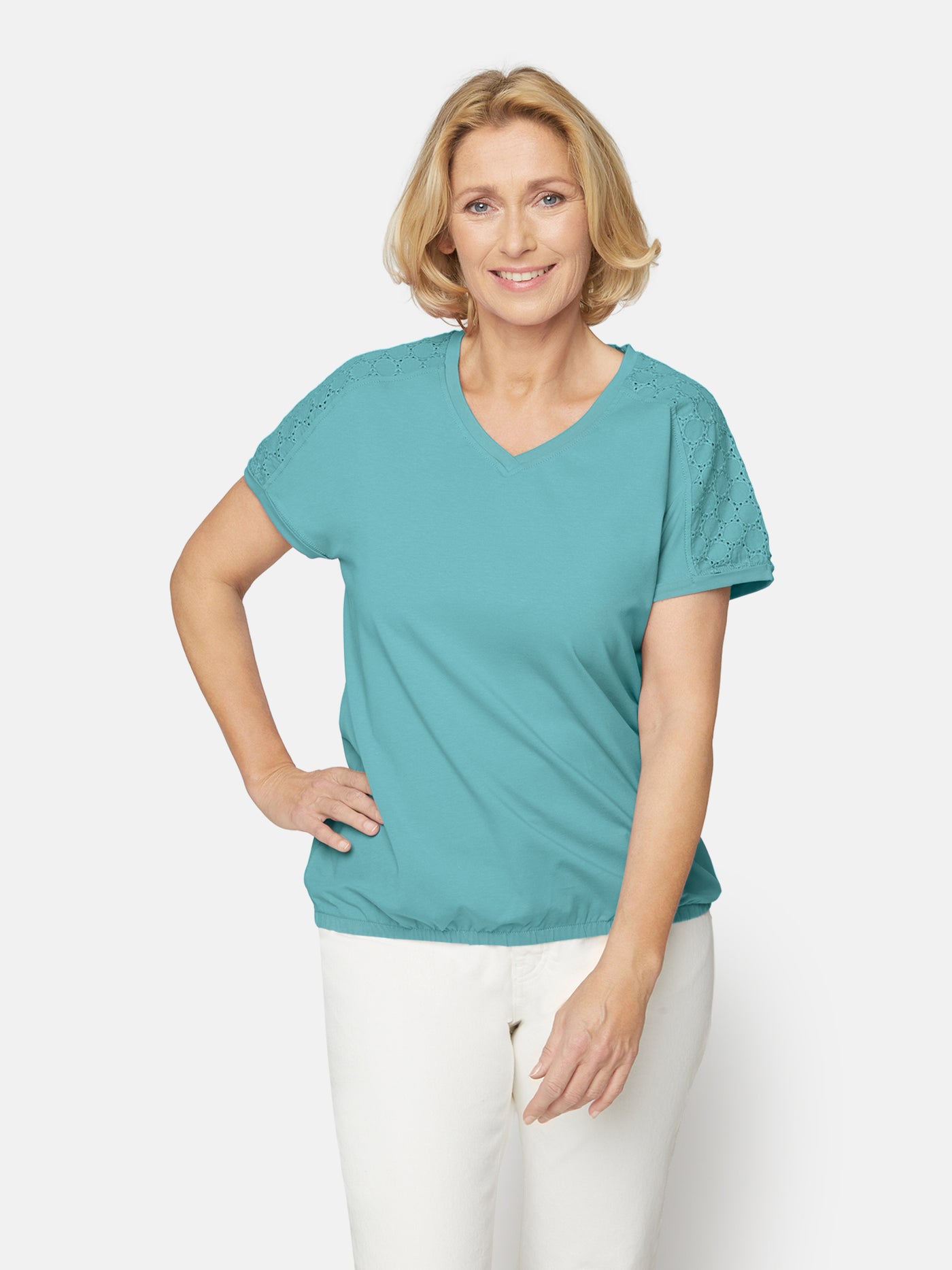 T-shirt - Turquoise Blue