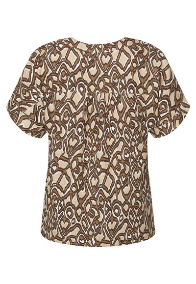Bluse - Deer Brown