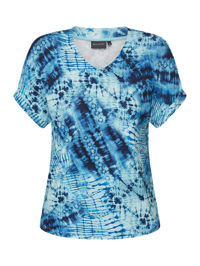 T-shirt - Turquoise Blue Mix